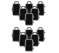 Toyvian Boîte Transparente en Plastique pour Fête, Mini Valise Créative, 12 Pièces, Usage Multifonctionnel, pour Célébrations et Rangement de Bonbons