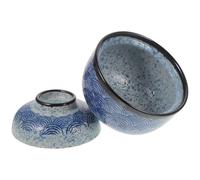 Toyvian Bol à Soupe et Fêtes Multifonction 250ml Couvercle en Céramique pour Vapeur et Usage Quotidien pour Restaurants