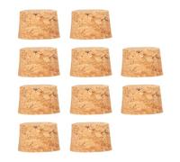 Toyvian Bouchons de Liège Couvercle D'étanchéité Solide Lot de 60 en Bois Pratiques pour Bouteille de Vin pour Cafés et Bars