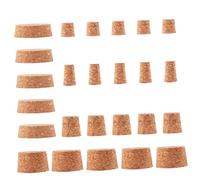 Toyvian Bouchons de Liège Pratiques Préserve Fraîcheur Lot de 30 Matériau en Liège Naturel pour Bouteille de Vin et Bière pour Maison et Restaurant