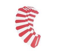 Toyvian Caissettes à Cupcakes Rayées en Papier, 24 Pièces pour Décoration de Gâteau, Faciles à Assembler, pour Mariages et Fêtes D'garçon et Filles