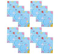 Toyvian Cartes D'invitation pour Fête D'été Bord de L'eau en Papier, 20pcs Créatives et Stylées, Espace Ample pour Détails, Vacances et Célébrations