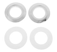 Toyvian Convertisseur Remplacement Double Poussoir de Bouton de Chasse D'eau en Plastique Résistant à L'usure pour Réservoirs de Toilettes de 38mm, pour Salle de Bain à Domicile ou Hôtel
