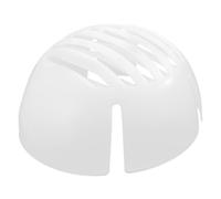 Toyvian Coquille de Casque de Sécurité Unisexe Blanche en Abs, Protection Légère et Résistante pour Travailleurs en Raffinage et Minage