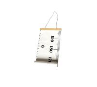 Toyvian Courbe De Croissance Du Nouveau-né Tableau De La Hauteur Des Murs Tableau De Croissance Suspendu Courbe De Croissance Féminine Blanche Enfant Bambou Nacré Règle De Hauteur