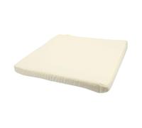 Toyvian Coussin de Siège Carré Imperméable pour Chaise et Canapé en Polyester Mousse Épaisse, Design à Fermeture Éclair Lisse, pour Maison et École, 40x40 Cm Beige