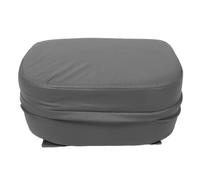Toyvian Coussin Rehausseur de Chaise M 40x30x17 CM, Gris pour Garçon Fille | Surface Imperméable en Cuir PU, Mousse Épaisse Détachable, Poignée Intégrée, Usage Salon Beauté et Barbier