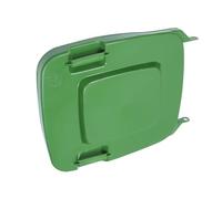 Toyvian Couvercle de Rechange pour Container Poubelle Exterieur 240 L en Plastique, Installation Facile, Empêche L’eau de Stagner
