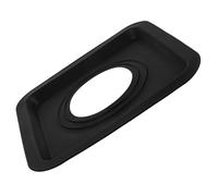 Toyvian Couvre-brûleur de Cuisinière à Gaz en Silicone Réutilisable Noir Résistant aux Hautes Températures pour Protection et Nettoyage Facile Plaque de Cuisson