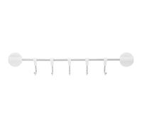 Toyvian crochet magnétique blanc en PP avec fixation magnétique sécurisée, rangement cuisine simple et élégant, pour armoire ou étagère à réfrigérateur