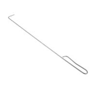 Toyvian Crochet Portable Dimensions 51,5x4,5x0,6 Cm Facile à Utiliser Argenté en Acier Inoxydable pour Panier de Skimmer de Piscine pour Nettoyage de Piscine