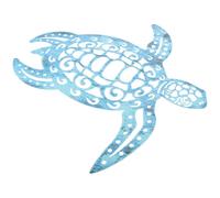 Toyvian Décoration Murale en Fer de Tortue, Ornement pour Jardin et Maison, Résistant et Décoratif, pour Accrocher Salon ou Extérieur