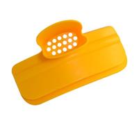 Toyvian Déflecteur de Bord pour Pot en Silicone Jaune, Entonnoir Réutilisable Anti-déversement pour Verser la Soupe Facilement Cuisine