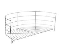 Toyvian Égouttoir à Huile Résistant Chaleur Semi-circulaire en Acier Inoxydable Facile à Installer pour Ustensiles Cuisine Cuisson Quotidienne Maison