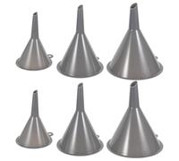 Toyvian Entonnoirs en Plastique Réutilisables Petit Entonnoir Cuisine Pratique et Solide Set de 6 pour pour Remplir Bouteilles Bouteilles Huile et Vinaigre Huile Vinaigre