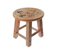 Toyvian Escabeau Cuisine en Bois, Petit Tabouret Rustique Stable | Style Ferme Minimaliste, Léger et Facile à Déplacer, Usage la Cuisine et Entrée, Motif Panda