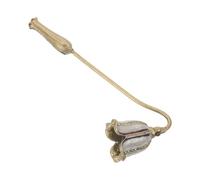 Toyvian Éteignoir à Bougie Vintage en Métal, Design Ergonomique Portable, Taille 17x5,5x3,7cm, pour Événements en Plein Air et Pique-niques
