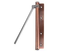 Toyvian Ferme-porte Automatique en Alliage D'aluminium Amortisseur Hydraulique, Design Moderne et Fermeture Silencieuse pour Portes Extérieures Résidentielles