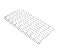 Toyvian Grille Rectangulaire de Refroidissement en Acier Inoxydable Pieds | Résistante à Rouille, Légère et Facile à Nettoyer, Usage Camping et Cuisson au Four, Argenté