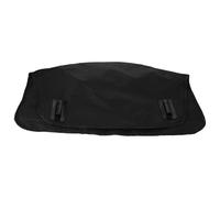 Toyvian Housse de Chaise de Camping Pliable en Tissu Oxford Noir, Compatible Plupart des Chaises Lune Pliantes, Offrant Une Stabilité Renforcée pour Usage Extérieur