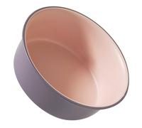 Toyvian Lavabo Bain de Pieds Multifonction en Plastique Bicolore Rose et Violet Moyen, Bassine à Laver Visage et Linge, Lavabo Portable Léger et Résistant pour Usage Ménager et Salon, Bac