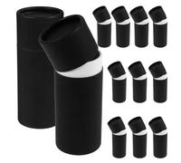 Toyvian Lot de 12 Boîtes à Tubes en Carton Kraft Rondes 30 Ml pour Emballage Protecteur de Bouteilles D'huile Essentielle, Design Élégant, Usage Polyvalent la Maison L'hôtel