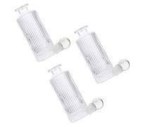 Toyvian Lot de 3 Bouteilles en Verre 150ml pour Huile Essentielle Diffuseur D'arôme Décor de Bureau Forme Unique Design Élégant