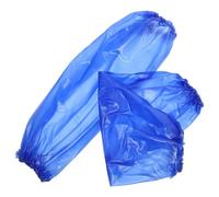Toyvian Manchettes PVC Imperméables Bleues Réutilisables pour Vaisselle | Bandes Élastiques Souples, Usage Ménage Quotidien, Résistantes à L’huile, pour Adulte, Lot D’une Paire