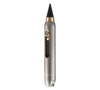 Toyvian Mini porte n titane avec pointe en graphite infini, design léger et robuste pour les voyages et le travail, les croquis et la prise de notes