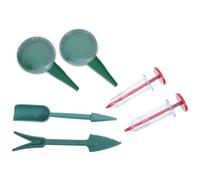 Toyvian Mini Semoir Manuel Portable en Plastique Profondeur de Semis Réglable et Utilisation Main pour Laitue et Carottes en Plates-Bandes Surélevées
