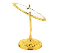 Toyvian Miroir de Maquillage de Table Pivotant Double Face Rond Vintage