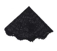 Toyvian Nappe Toile D'araignée Noire en Maille Dentelle Ronde pour Halloween, en Fibre de Polyester, Résistante à L'usure, pour Festival et Décoration Intérieure