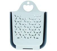Toyvian Panier à Linge Pliable Mural Bleu Moyen Panier à Vêtements Suspendu pour Salle de Bain Conteneur à Linge Sale Gain de Place Robuste et Pratique