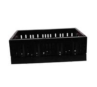 Toyvian Panier Pliable de Rangement Ventilé pour Fruits et Légumes Boîte Compacte et Facile à Transporter pour Épicerie et Maison