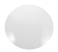 Toyvian Panneau Avant en Verre Transparent Rond et Convexe de 23 Cm pour Horloge Murale Circulaire, Installation Facile et Design Classique pour Réparation et Décoration Intérieure