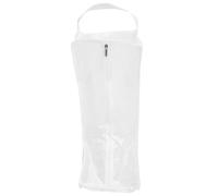Toyvian Paquet à Chaussures Blanc en PVC Fermeture Éclair, Paquet de Rangement pour Bottes, Protection Anti-poussière Pratique Maison Valise, Organisateur de Bottes