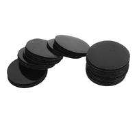 Toyvian Pastilles Adhésives Double Face 20 Paires en Nylon pour Tapis de Sol Auto-adhésif, Adaptées pour Tapis Voiture et Environnement Bureau