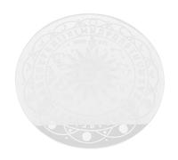Toyvian Planche à Pendule pour Divination Spirituelle en Acrylique Blanc pour Effet Décoratif et pour Bureau et Occasions Diverses Bureau Occasions Diverses