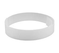 Toyvian Plaque de diffuseur LED, diffuseur de bande LED, panneau diffuseur pour LED, feuille de diffusion flexible, 122 x 4 cm, acrylique, blanc, pour éclairage intérieur