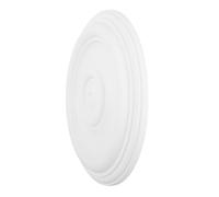 Toyvian Plaque de Luminaire de Plafond en Polyuréthane Ø 40cm, Médaillon Décoratif pour Plafonniers Suspendus, Usage Intérieur Polyvalent, Adapté pour Hall, Bureau et Commerce, Surface