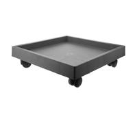 Toyvian Plateau Carré à Roulettes pour Déshumidificateur, Bord | Usage pour Équipements Lourds et Climatiseurs, Maniabilité Aisée, Surface Étanche, Ateliers, Entrepôts