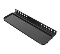 Toyvian Plateau de Service Pratique en Plastique Noir Petit Plateau de Chevalet Détachable et Facile à Installer pour Chevalet