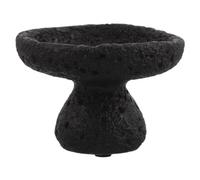 Toyvian Plateau Décoratif D'aromathérapie en Ciment Noir Support Sécurisé et Design Rustique pour Diffuseur Huiles Essentielles Adapté Spa et Maison