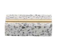 Toyvian Porte-Carte de Table avec Base Effet Marbre pour Menus Cartes de Visite et Numéros Support Stable pour Événements et Réunions