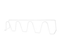 Toyvian Porte-Mural pour Chaussures et Pantoufles en Fer Blanc, Étagère de Rangement Simple, Réutilisable et Résistante pour Salle de Bain sans Perçage