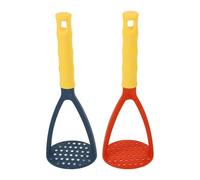Toyvian Presse-légumes Manuel 2pcs Poignée Solide en Pp pour Fruits et Carottes, Outil Cuisine Rapide pour Écraser la Terre et Préparer Purée Bébé