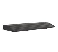 Toyvian Rampe Résistante aux Dommages en Caoutchouc pour Robot Aspirateur Noire et Ajustable et Nettoyage Facile pour Usage Domestique