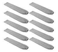 Toyvian Recharge de poussière lavable lot de 10 chiffons pour nettoyage sous meubles et canapés, réutilisable, idéal pour recoins domestiques étroits