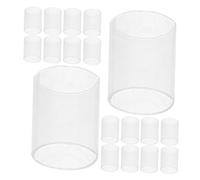 Toyvian Rembourrage Transparent pour Oreiller 6x8 Mm en Polyéthylène Souple, 500 G, Tube de Remplissage Flexible, Coussin de Rembourrage Respirant pour Couture et Artisanat, Usage Solide,