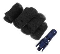 Toyvian Remplacement du Tuyau de Balayage pour Piscine, Épurateur de Queue, Noir, PP et Éponge, pour L’Entretien Piscine, Nettoyage Facile et Propreté Renforcée